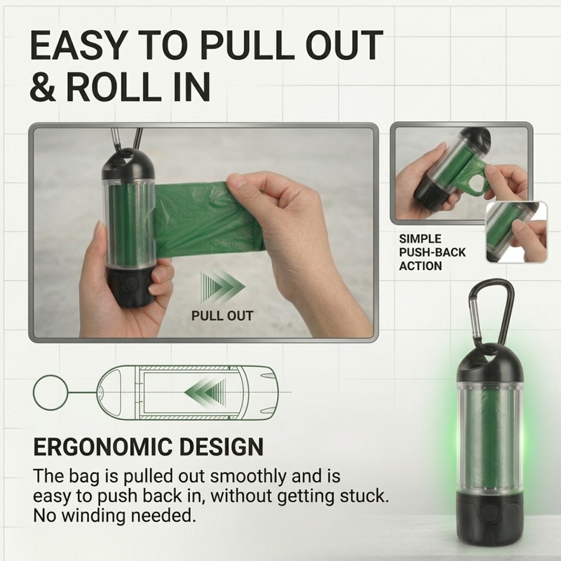 Smooth Pull & Push-Back Action
